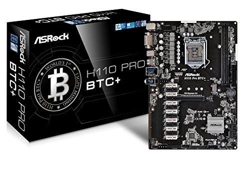 Product Cover ASRock H110 Pro BTC+ 13GPU Mining Motherboard Cryptocurrency