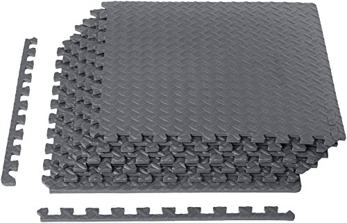 Product Cover AmazonBasics Exercise Mat with EVA Foam Interlocking Tiles