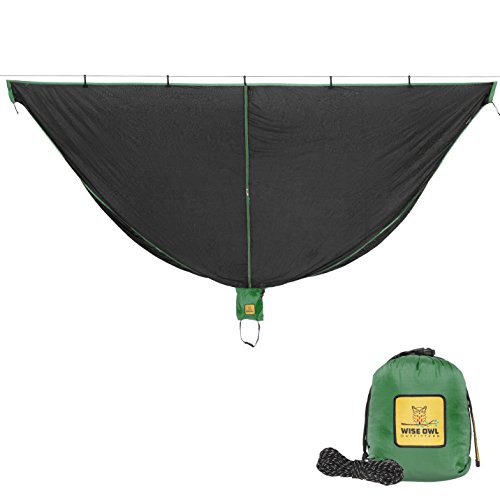 Product Cover Wise Owl Outfitters Hammock Bug Net - The SnugNet Mosquito Net for Bugs - Best Premium Quality Mesh Netting is a Guardian for Mosquitos, No See Um and Insects - Perfect Accessory for Your Hammocks