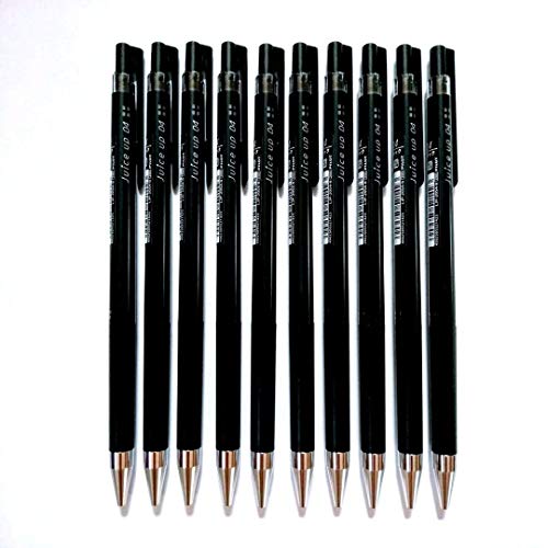 Product Cover Pilot juice up 04 Retractable Gel Ink Pen, Ultra Fine Point 0.4mm, Black Ink, Value Set