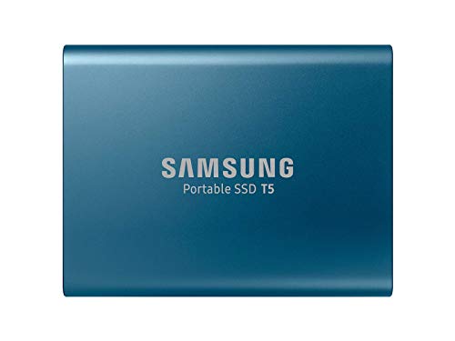 Product Cover Samsung Portable 250GB SSD T5 (MU-PA250B/AM) Alluring Blue