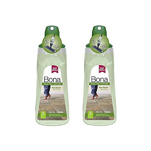 Product Cover Bona 34 oz. Stone, Tile, and Laminate Floor Cleaner Cartridge, Pack of 2