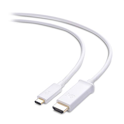 Product Cover Cable Matters USB C to HDMI Cable (USB-C to HDMI Cable) Supporting 4K 60Hz in White 3.3 Feet - Thunderbolt 3 Port Compatible for MacBook Pro, Dell XPS 13, 15, HP Spectre x360, Surface Book 2 and More