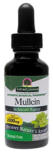 Product Cover Nature's Answer Alcohol Free Mullen Leaf, 1 Ounce, 2 Count