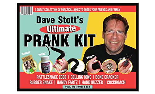 Product Cover Fun Time Products Dave Stott's 'Ultimate Prank Kit', Funny Gag Gifts for Men, Women, and Kids