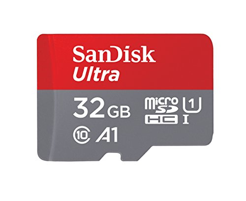 Product Cover SanDisk 32GB Ultra microSDHC UHS-I Memory Card with Adapter - 98MB/s, C10, U1, Full HD, A1, Micro SD Card - SDSQUAR-032G-GN6MA