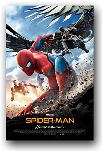 Product Cover Spider-Man Homecoming Poster - 2017 Movie Promo 11 x 17 - skid