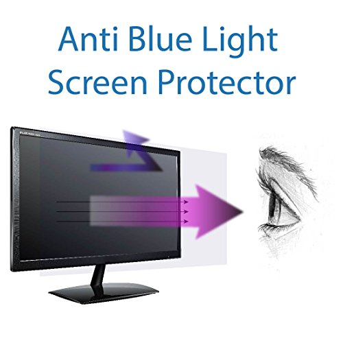Product Cover Anti Blue Light Screen Protector (3 Pack) for 24 Inches Widescreen Desktop Monitor. Filter Out Blue Light and Relieve Computer Eye Strain to Help You Sleep Better