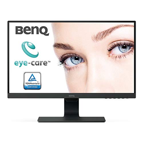 Product Cover BenQ GW2480 24-inch (60.96 cm) Eye Care Monitor, IPS Panel with VGA, HDMI, Audio in, Headphone Ports and in-Built Speakers, with Adaptive Brightness Technology - M353231 (Black)