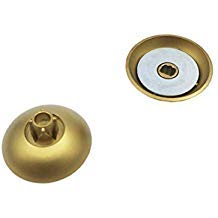 Product Cover Hisonders Metal Gold Magnetic Replacement Thumbsticks Base, Joysticks, Grip Holder for Xbox One Elite/Xbox One Controllers/Xbox One S Controller/PS4 Controller