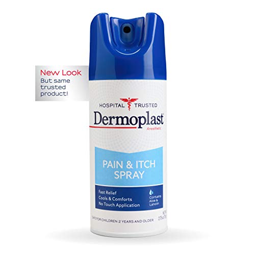 Product Cover Dermoplast Pain & Itch Spray, 2.75 Ounce (Pack of 1) Can