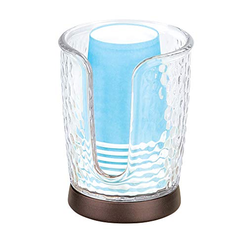 Product Cover iDesign Rain Disposable Paper and Plastic Cup Dispenser Holder for Master, Guest, Kids' Bathroom Vanity and Countertops, 3.10