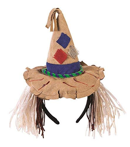 Product Cover Forum Novelties Unisex-Adults Scarecrow Headband, Brown, Standard