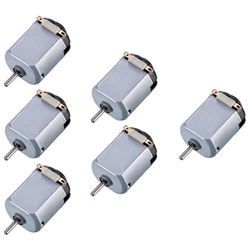 Product Cover Topoox 6 Pack DC 1.5-3V 15000RPM Mini Electric Motor for DIY Toys, Science Experiments