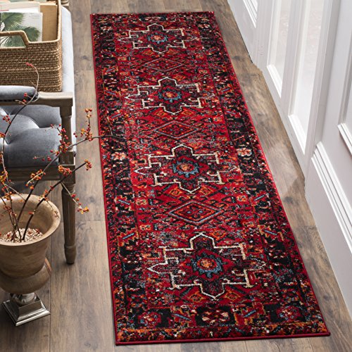 Product Cover Safavieh Vintage Hamadan Collection VTH211A Red and Multi Runner (2'2