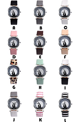 Product Cover Women Quartz Watches PAPHITAK Cat Pattern Female Watches Lady Watches Watches-H50
