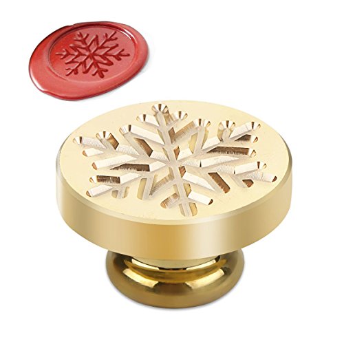 Product Cover Powstro Stamp Seal Sealing Wax kit, Retro Classic Vintage Seal Wax Stamp Seal Maker Stick Gift Box Set (Snow Head)