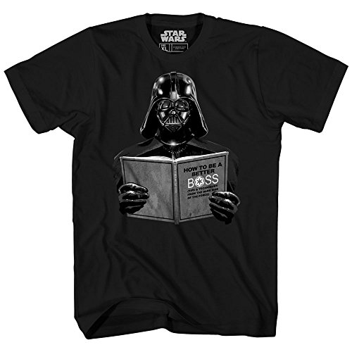 Product Cover Star Wars Darth Vader Dark Side Empire Funny Humor Pun Adult Men's Graphic Tee T-Shirt