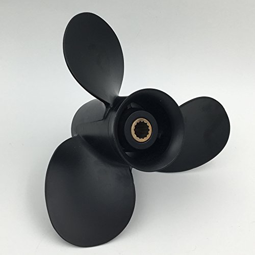 Product Cover POLASTORM Aluminum Outboard Propeller 9.25x9 for TOHATSU Engines 9.9-18HP 3BAB64518-1