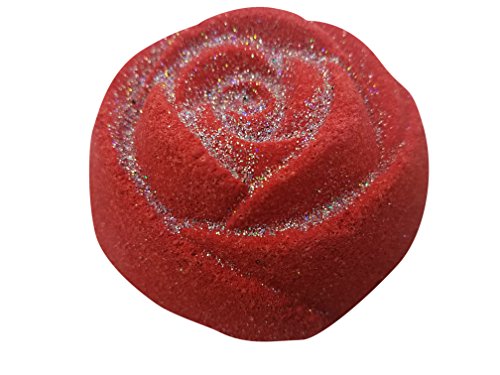 Product Cover I Love You Gift Bath Bomb By The Bath Bomb Co. - Large 7.5 ounces - Anti-Aging - Epsom Salts - Coconut Oil - Kaolin Clay - Skin Moisturizers - Aromatherapy Bath - Add to Bubble Bath (I Love You)