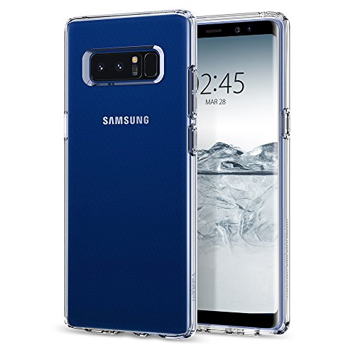 Product Cover Spigen Liquid Crystal Designed for Samsung Galaxy Note 8 Case (2017) - Crystal Clear