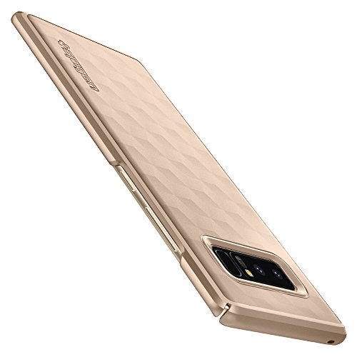 Product Cover Spigen Thin Fit Designed for Samsung Galaxy Note 8 Case (2017) - Maple Gold