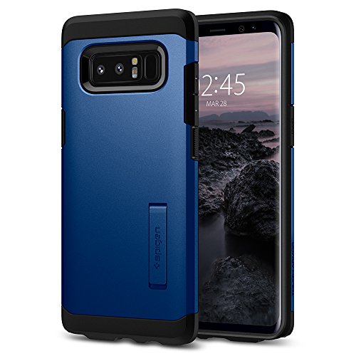 Product Cover Spigen Tough Armor with Extreme Shockproof Protection and Integrated Kickstand Designed for Galaxy Note 8 Case Cover (2017) - Black