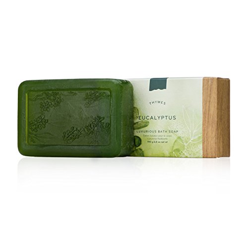 Product Cover Thymes - Eucalyptus Luxurious Bath Soap - Naturally Conditioning Bar Soap with Eucalyptus Oil and Vitamin E - 6 oz