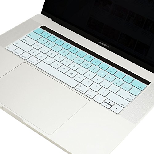 Product Cover TOP CASE - Ultra Slim Silicone Keyboard Cover Skin Compatible with MacBook Pro 13