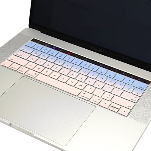 Product Cover TOP CASE - Ultra Slim Silicone Keyboard Cover Skin Compatible with 2016 MacBook Pro 13