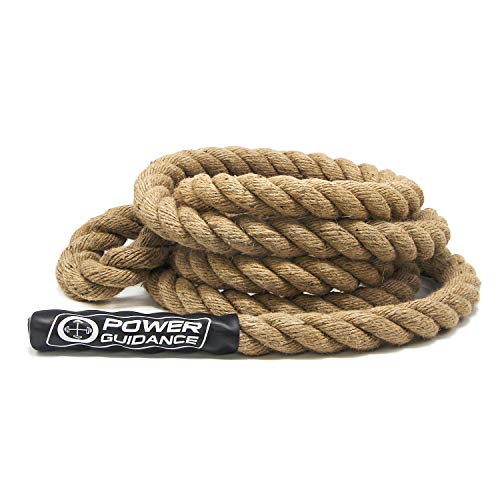 Product Cover POWER GUIDANCE Climbing Rope, 1.5 Inch in Diameter, No Mounting Bracket Needed, Length Available 8, 10, 12, 15, 20, 25, 30, 35, 40, 50 Feet