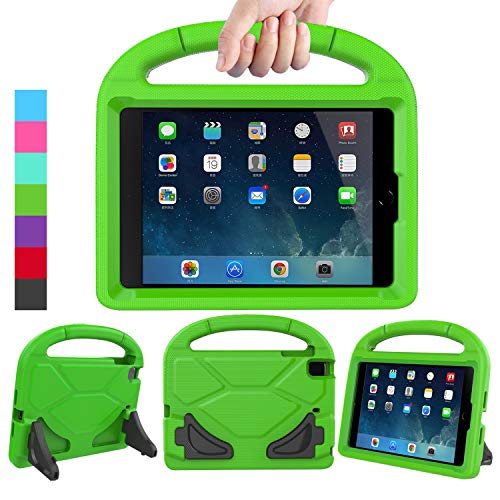 Product Cover LEDNICEKER Kids Case for iPad Mini 1 2 3 4 5 - Light Weight Shock Proof Handle Friendly Convertible Stand Kids Case for iPad Mini, Mini 5 (2019), Mini 4, iPad Mini 3rd Gen, Mini 2 - Green