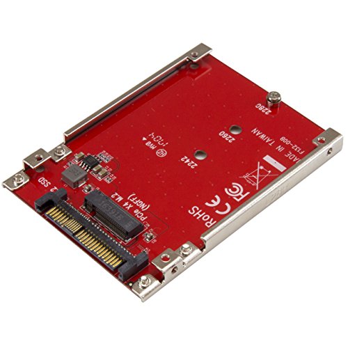 Product Cover Startech M.2 to U.2 Adapter - for 1 x M.2 NVMe SSD - U.2 (SFF-8639) Host Interface - SSD M.2 - NVME M.2 SSD - M.2 PCIe SSD - M.2 Drive - U2M2E125