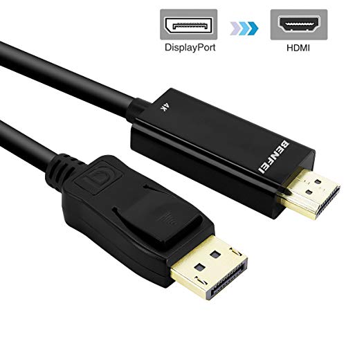 Product Cover Benfei 4K Displayport to HDMI 6 Feet Cable with Audio
