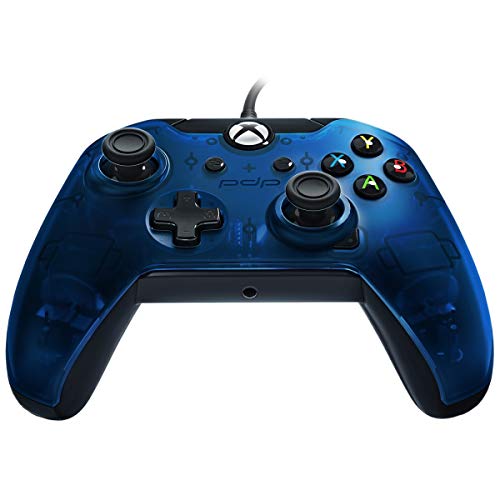 Product Cover PDP Wired Controller for Xbox One, Xbox One X and Xbox One S (Midnight Blue)