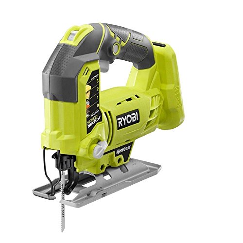 Product Cover Ryobi One+ P5231 18V Lithium Ion Cordless Orbital T-Shaped 3,000 SPM Jigsaw (Battery Not Included, Power Tool and T-Shaped Wood Cutting Blade Only)