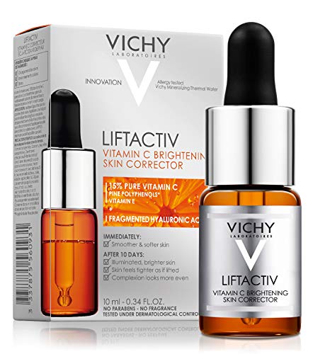 Product Cover Vichy LiftActiv Vitamin C Serum and Brightening Skin Corrector, Anti Aging Serum for Face with 15% Pure Vitamin C, Hyaluronic Acid and Vitamin E, for Brighter, Firmer Skin
