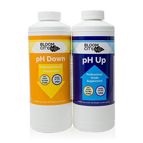 Product Cover Bloom City Professional pH Up + Down Control Kit (2 one Quart Bottles) 64 Total oz