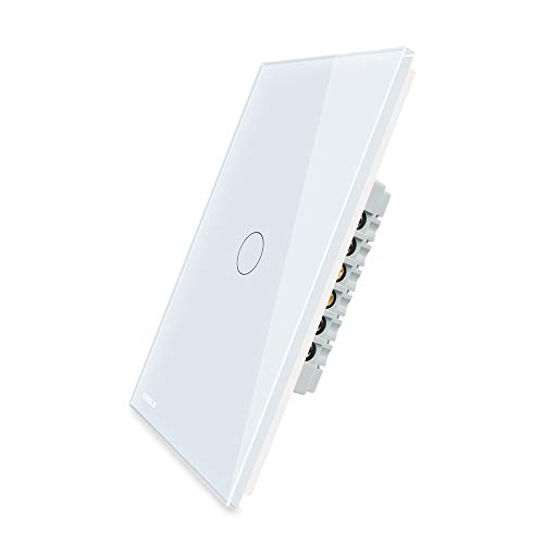 Product Cover LIVOLO White US Standard 1 Gang 1 Way Wall Light Dimmer Switch With LED Indicator AC 110-220V, C501D-11