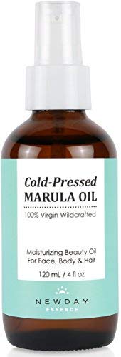 Product Cover Marula Oil 100% Pure Virgin (4 oz Large) Cold Pressed Unrefined Moisturizer for Face, Skin, Hair and Nail