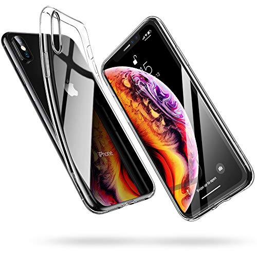 Product Cover ESR Slim Clear Soft TPU Case for iPhone Xs/ iPhone X, Soft Flexible Cover Compatible for 5.8 inch(2017 & 2018 Release)(Jelly Clear)