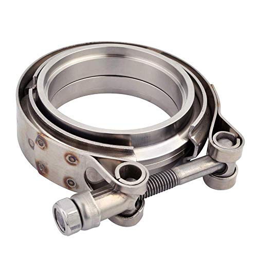 Product Cover EVIL ENERGY 3 Inch Stainless Steel Exhaust V Band Clamp Male Female Flange