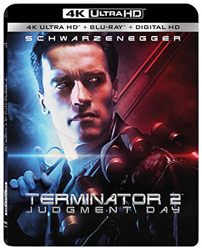 Product Cover Terminator 2: Judgment Day (Uncut) [4K Ultra HD Blu-ray + Blu-ray] (1991) | English: DTS X / DTS HD-Master Audio 7.1 | Imported from USA | Action Sci-fi Thriller | Arnold Schwarzenegger Linda Hamilton James Cameron