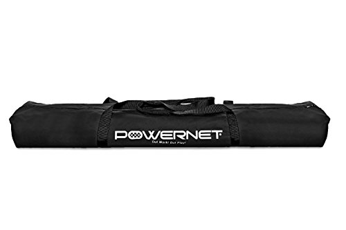 Product Cover PowerNet Baseball Softball Bow Style Net Replacement Bag ONLY | Black | Fits 7 x 7 Practice Net Systems | Heavy Duty Canvas | Team Colors Available | Industrial Zipper | Dual Shoulder Straps