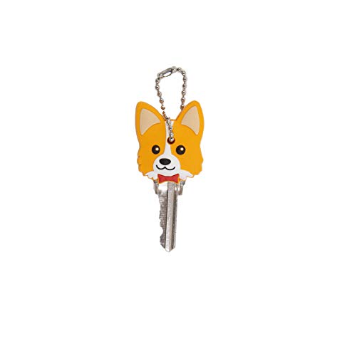 Product Cover Nayo The Corgi special soft rubber key holder - Improved with sturdy ring