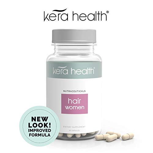 Product Cover Kerahealth Hair Loss Thinning Vitamin Supplement Treatment Pills For Women With Biotin and Keratin Helps in Hair Growth -Clinically Tested Made With Natural & Safe Ingredients