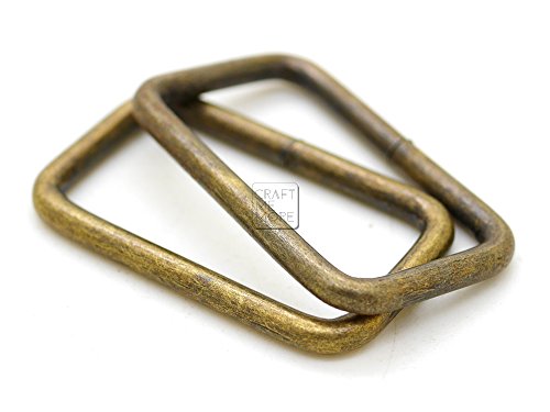 Product Cover CRAFTMEmore Metal Rectangle Buckle Ring Fits 1-1/4