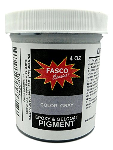 Product Cover Gray Pigment for Epoxy Resin, Gelcoat, Paint - 4 oz