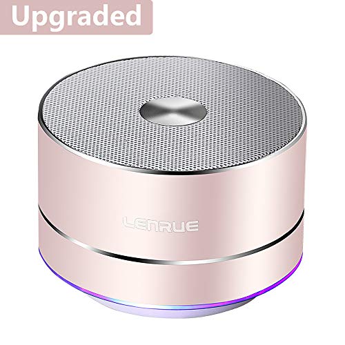 Product Cover Lenrue Portable Bluetooth Speaker-A2-E Wireless Mini Outdoor Rechargeable Speakers with LED