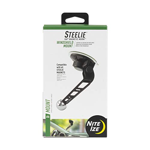 Product Cover Nite Ize Original Steelie Windshield Mount - Additional Car Windshield Mount for Steelie Magnetic Mounting System